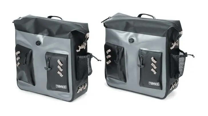 Premium Kuryakyn Torke 48 Liter Dry Saddlebags