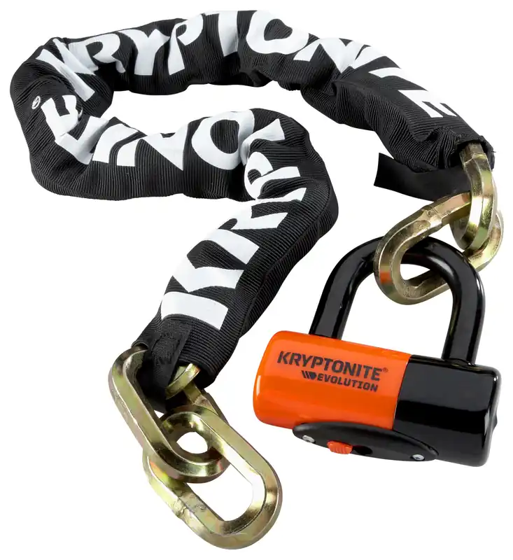 Editor’s Pick Kryptonite New York Chain With Evolution Disc Lock