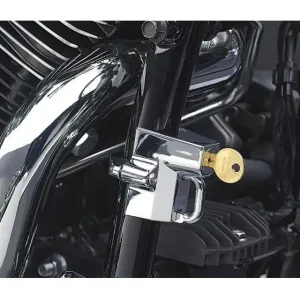 Kuryakyn Universal Chrome Helmet Lock Brand New