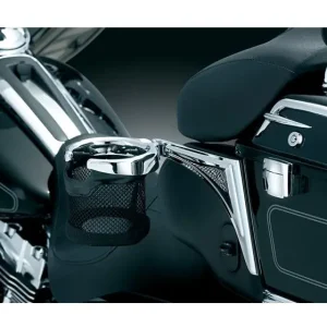 Kuryakyn Passenger Drink Holder For Harley Touring / Trike 1998-2013 New Arrival