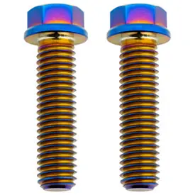 Tusk Titanium Front Brake Caliper Bolt Kit Hassle-Free Returns