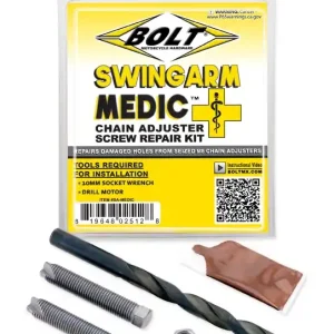 Bolt Hardware Swingarm Medic Chain Adjuster Repair Kit Weekend Sale