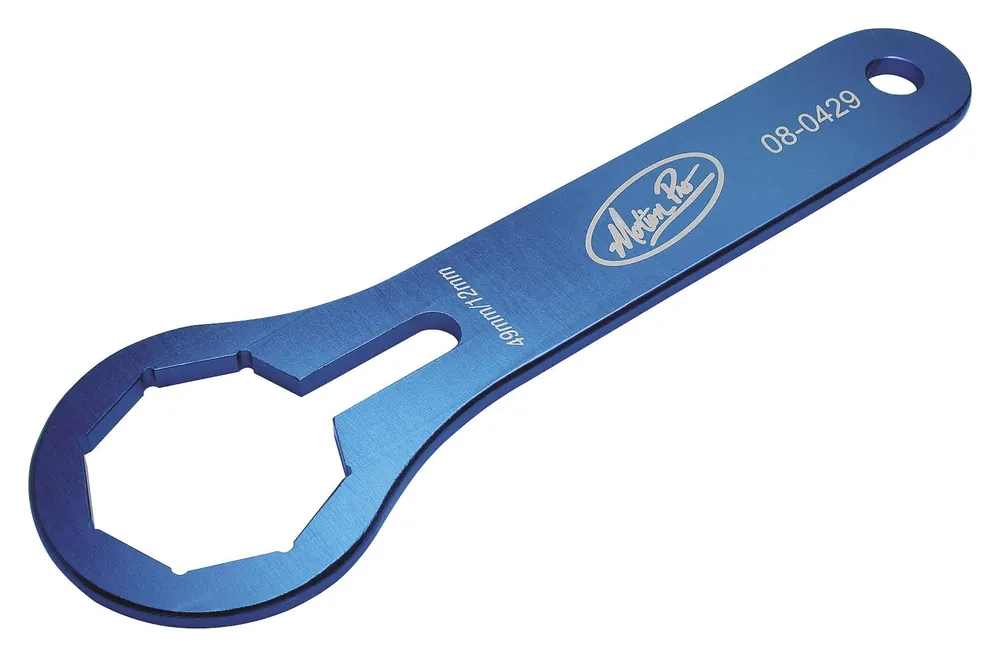 Wholesale Motion Pro Fork Cap Wrench - Dual Chamber