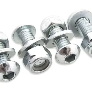 Must Have Bolt Hardware License Plate Fastener Kit