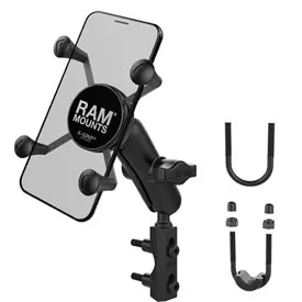 Ram Mounts Brake/Clutch Reservoir U-Bolt Mount w/Universal X-Grip Phone Holder Budget