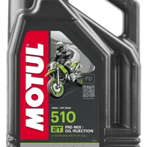 Direct From Manufacturer Motul 510 2T Two-Stroke Oil - 4 Liter (4 Liters)