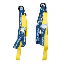 Warranty Included Husqvarna Soft Tie Downs with Clips