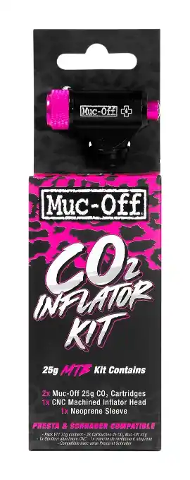 Muc-Off CO2 Inflator Kit Direct From Manufacturer