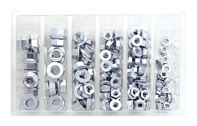Order Now Bolt Hardware Flange Nut Assortment Pack