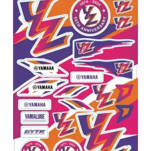 Clearance D'COR Visuals Retro Yamaha 50th Anniversary Decal Sheet