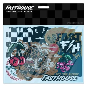 Fasthouse Holiday Lifestyle Decal 10 Pack Buy Direct