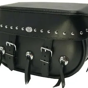 Trending Boss Bags #34 Model  Studded on Lid Only with Conchos on Bag Body for Harley Models