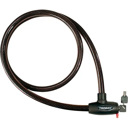 Next Day Delivery Trimax Trimaflex Max Security Braided Cable with Key Lock