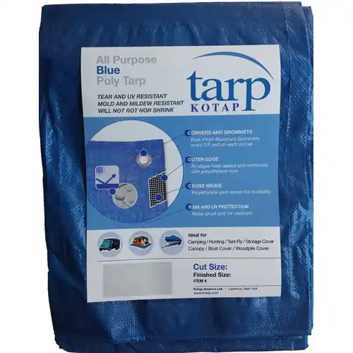 Free Shipping Kotap Polyethylene Rip-Stop Waterproof Tarp