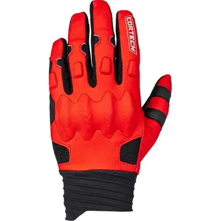 Cortech Turner Racing Red Gloves Fast Shipping