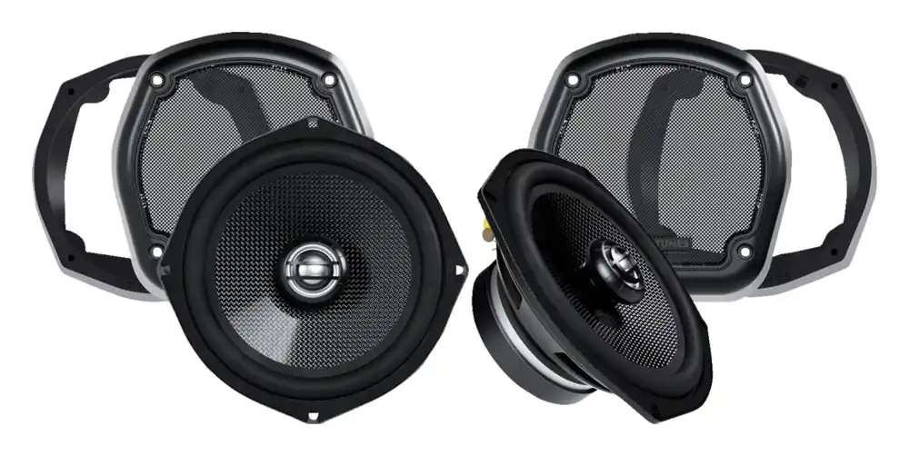 Hogtunes Vented Lowers XL Series Speaker Kit For Harley Touring 2005-2013 Secure Checkout