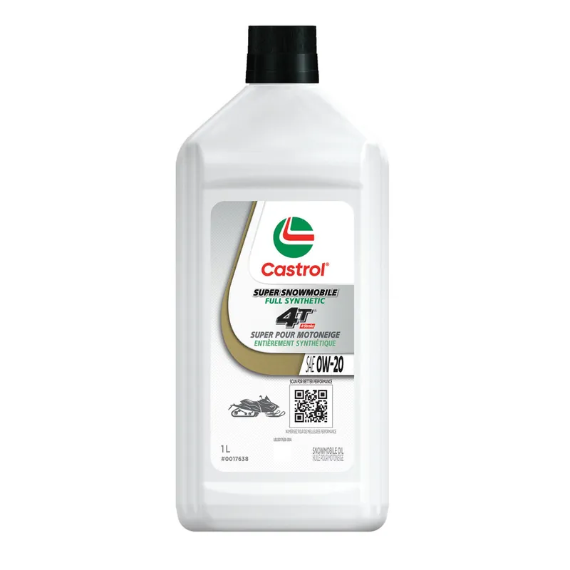 Castrol Super Snowmobile 4-Stroke Full Synthetic Engine Oil Top Rated