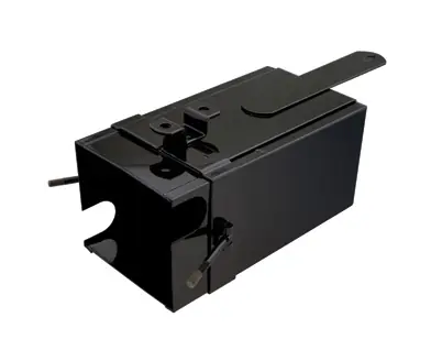 Special Discount V-Twin Mfg. Black Battery Box Kit For Harley G 1940-1963