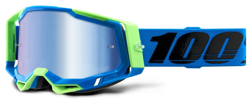 100% Racecraft 2 Goggles - Mirrored Lens - Closeout Bargain