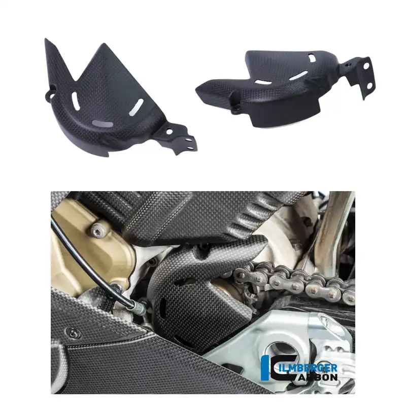 Carbon Fiber Front Sprocket Cover by Ilmberger Carbon Ducati / Panigale V4 S / 2019 High Quality