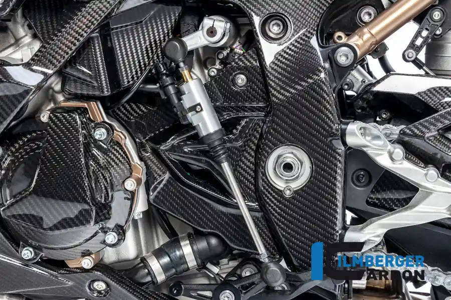 Special Discount Carbon Fiber Sprocket Cover by Ilmberger Carbon BMW / M1000R / 2025
