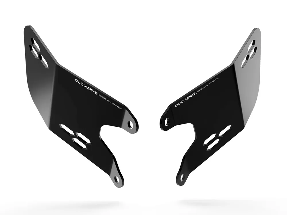Aluminum Heelguards by DBK Special Parts Ducati / Hypermotard 950 / 2025 Next Day Delivery
