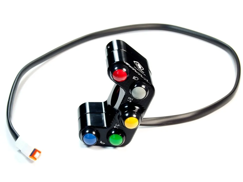 Shop Now Clutch Side Button Switch Controls by DBK Special Parts Ducati / Hypermotard 950 / 2025