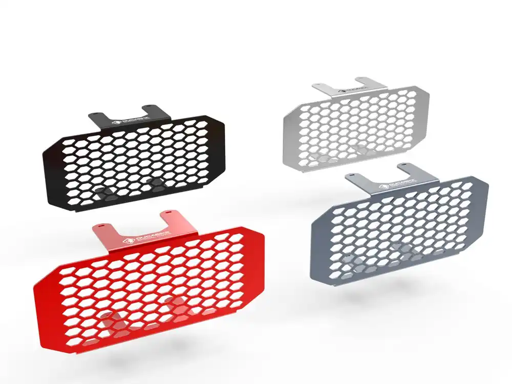 Aluminum Oil Cooler Guard by DBK Special Parts Ducati / Hypermotard 950 SP / 2025 Best Choice