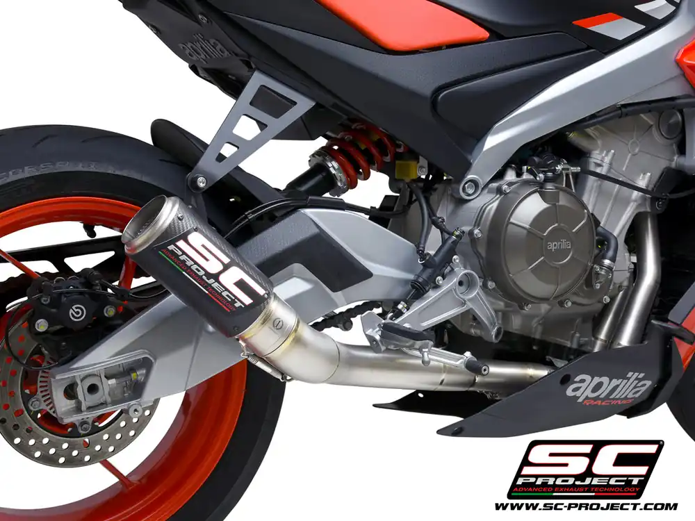 Professional Grade CR-T Full System Exhaust by SC-Project Aprilia / Tuono 660 / 2025