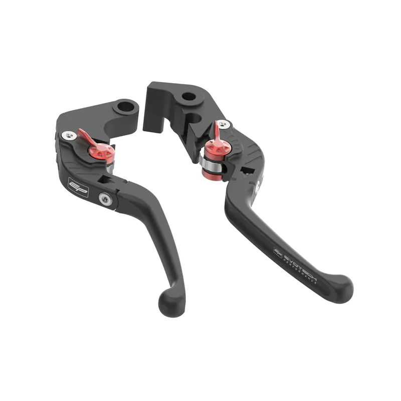 Fast Shipping Standard Length Folding Brake and Clutch Lever Set by Evotech Ducati / Hypermotard 698 Mono RVE / 2026